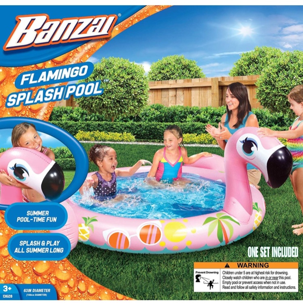 Banzai Flamingo Splash Pool